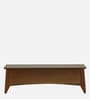Tectona Teak Wood TV Console in Scratch Resistant Provincial Teak Finish For TVs Up To 55"