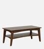 Tectona Latin Teak Wood Coffee Table In Scratch Resistant Provincial Teak Finish