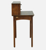 Tectona Latin Teak Wood Writing Table in Scratch Resistant Provincial Teak Finish