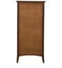 Tectona Latin Teak Wood Book Shelf in Scratch Resistant Provincial Teak Finish