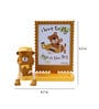 Teddy Brown Colour Plastic Kids Photo Frame