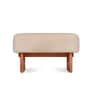 Teddy Pouffe In Acacia Wood Finish