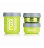 Tedemei-Homio Stainless Steel Green 3 Pcs Lunch Box