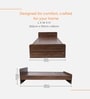 Teen Single Bed in Columbian Walnut Finish