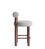 Teervon Classic Bar Stool In Grey Colour