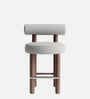 Teervon Classic Bar Stool In Grey Colour