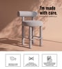 Teervon Classic Bar Stool In Ivory Colour