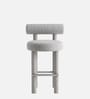 Teervon Classic Bar Stool In Ivory Colour