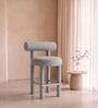 Teervon Classic Bar Stool In Ivory Colour