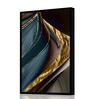 Tela Plumas De Luxo Multicolour Synthetic Wood Wall Art