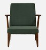 Telford Solid Wood Arm Chair In Teak Finish