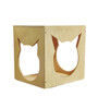 Wall Mounted Cat Box In Beige Colour