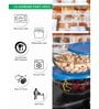 Tempered Round Container with Lid (Set of 2pcs)