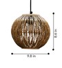 Tena Round Quilled Hanging Light
