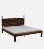 Tenaya Sheesham King Size Bed In Scratch Resistant Provincial Teak Finish