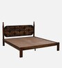 Tenaya Sheesham King Size Bed In Scratch Resistant Provincial Teak Finish