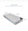 Tension Ease Single Bed 72x30x8 Inch Pocketed Spring Mattress