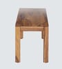 Terence Sheesham Wood Dining Bench In Brown Finish