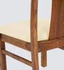 Terence Sheesham Wood Dining Chair in Brown Finish