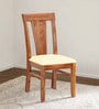 Terence Sheesham Wood Dining Chair in Brown Finish