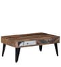 Emmett Solid Wood Coffee Table In Distress Finish