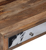 Emmett Solid Wood Coffee Table In Distress Finish