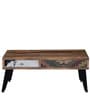 Emmett Solid Wood Coffee Table In Distress Finish