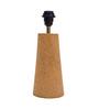 Blue Terra Conica Table Lamp in Natural Cork with Lampshade