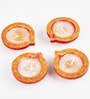 Terracotta Designer Scented Diya Candle Set Of 4 For Diwali Gifting
