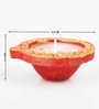 Terracotta Designer Scented Diya Candle Set Of 4 For Diwali Gifting
