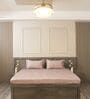 Terracotta Geometric 600TC Cotton Super King Sized Double Bedsheet with 2 Embroidery Pillow Covers