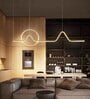 Terrain Gold Smart Voice Asst. Acrylic Chandelier