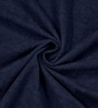 Terry (78x48) Cotton Waterproof Queen Size Mattress Protector in Dark Blue Colour