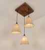 Terzo Jute Shade Cluster Hanging Light