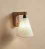 Terzo Jute Shade Solid Wood Wall Sconces