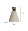 Terzo Jute Shade Solid Wood Wall Sconces