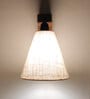 Terzo Jute Shade Solid Wood Wall Sconces
