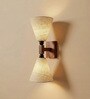 Terzo Wooden Novelty Wall Light (Natural Wood)
