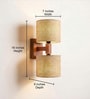 Tesca Wooden Novelty Wall Light (Natural Wood)