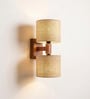 Tesca Wooden Novelty Wall Light (Natural Wood)