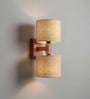 Tesca Wooden Novelty Wall Light (Natural Wood)