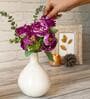 Tesla White Iron Vase