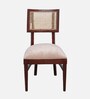 Tessaro Teak Wood Dining Chair In Brown Finish