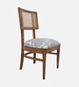 Tessaro Teak Wood Dining Chair In Teak Finish