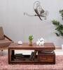 Vianen Sheesham Wood Coffee Table In Warm Walnut Finish