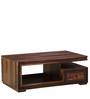 Vianen Sheesham Wood Coffee Table In Warm Walnut Finish
