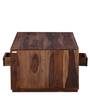 Vianen Sheesham Wood Coffee Table In Warm Walnut Finish