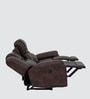 Texas American Leatherette Recliner Sofa 3 Seater In Brown Color
