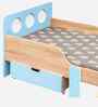 Texas Kids Single Bed with Drawer Storage In Blue Finish