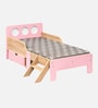 Texas Kids Single Bed with Drawer Storage In Pink Finish